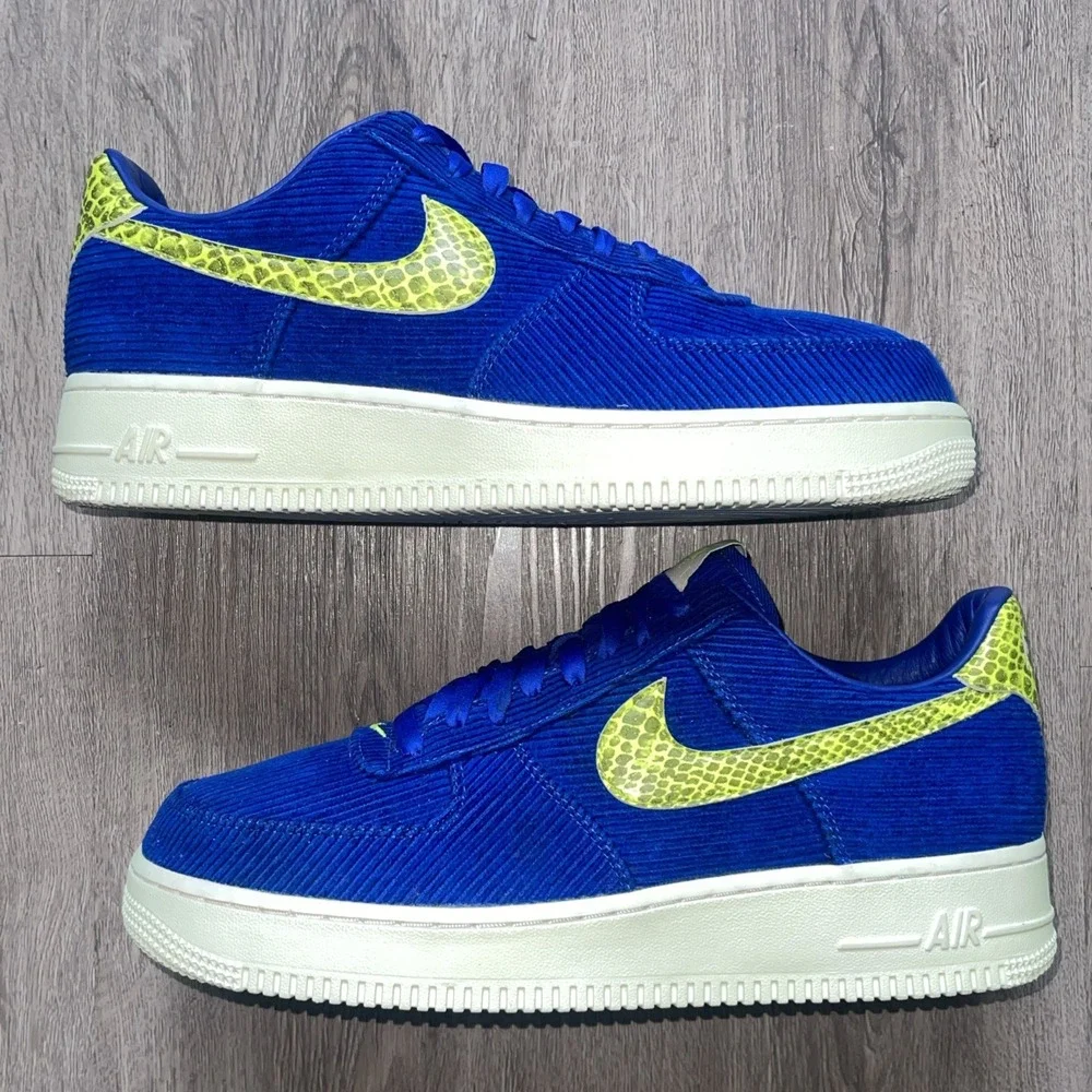 Wmns 11.5- Nike Air Force 1 Olivia Kim No Cover Glow Blue CK3314-400